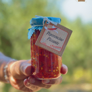 Peperoncino Calabrese Piccante Medio in OLIO EXTRAVERGINE DI OLIVA - 190g